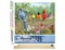 Figured'Art Paint by Numbers Kit for Adults Birds On A Fence 16"x20" - Craft Art Painting Rolled Canvas with DIY wooden frame